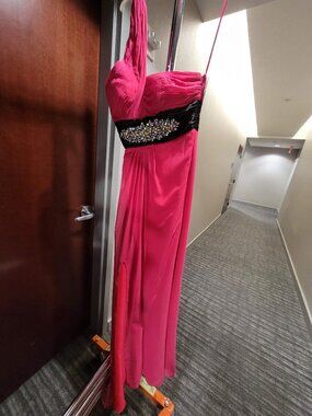 Jolene 11064 Size 4 Pink Prom Dress